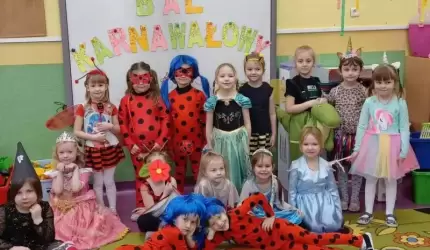 Bal karnawałowy w Przedszkolu Publicznym nr 1