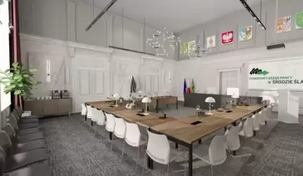 Tak będzie wyglądała nowa sala konferencyjna w Starostwie!