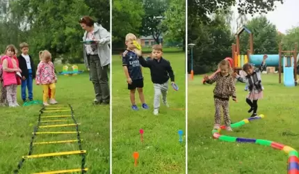 Sportowy Dzień Dziecka w Przedszkolu nr 3