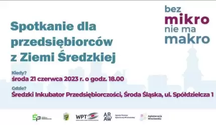 Spotkanie dla przedsiębiorców w Średzkim Inkubatorze Przedsiębiorczości