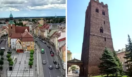 Zakończenie sezonu na wieży widokowej w Mieście Skarbów