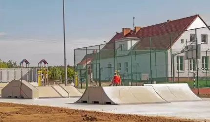 Skatepark w Mrozowie wkrótce będzie gotowy