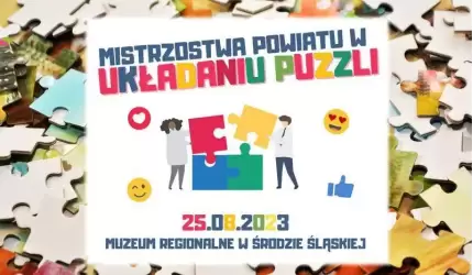 Zapraszamy na Mistrzostwa Powiatu w Układaniu Puzzli