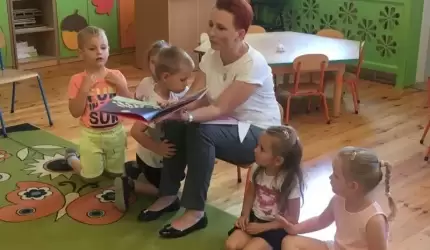 Wyjątkowi goście w Przedszkolu Publicznym w Ciechowie