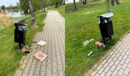 Średzianie! Dlaczego tak śmiecicie? Mieszkaniec o zaśmiecaniu miasta