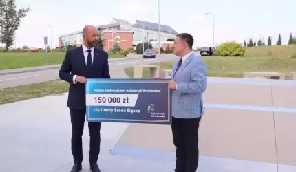 Wsparcie Aglomeracji Wrocławskiej dla średzkiego skateparku