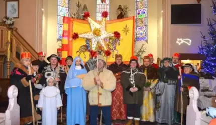 Orszak Trzech Króli w Szczepanowie