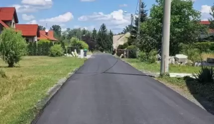 Blisko 2,4 kilometra nakładek asfaltowych na terenie gminy Miękinia