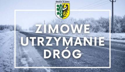 Zimowe utrzymanie dróg na terenie gminy Środa Śląska