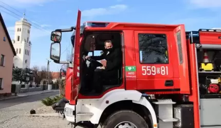 Jest wsparcie na wozy strażackie dla OSP z Lusiny i Osieka!