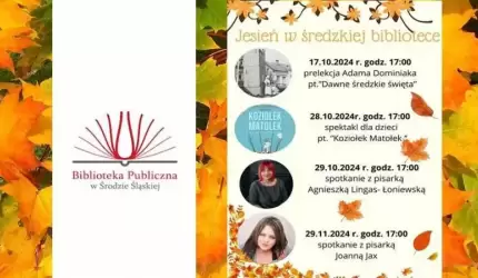 Jesień w średzkiej bibliotece
