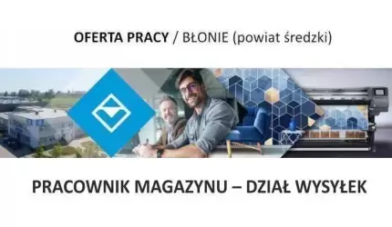 Praca na stanowisku: Pracownik Magazynu – Dział Wysyłek
