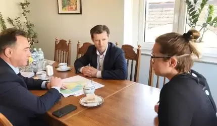 Rozmowy z wójtem Gminy Malczyce o przyszłości SM Stoczniowiec