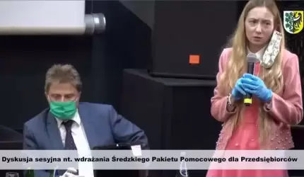 Dyskusja sesyjna nt. wdrażania Średzkiego Pakietu Pomocowego dla Przedsiębiorców (wideo)