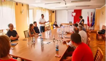 Rozmawiali o strategicznych kierunkach rozwoju Gminy Udanin