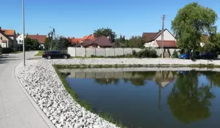 Odnowiono staw w Wilkszynie