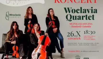 Wroclavia Quartet wkrótce wystąpi w średzkim Domu Kultury!