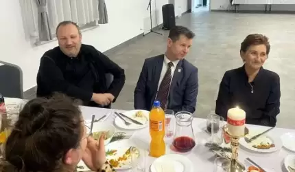 Kolacja świąteczno-wigilijna samorządowców Gminy Malczyce