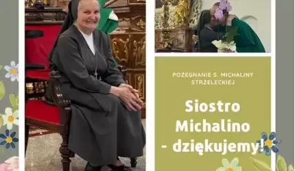 Siostra Michalina opuszcza Środę Śląską