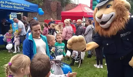 "Policja dzieciom" - festyn rodzinny w Środzie Śląskiej