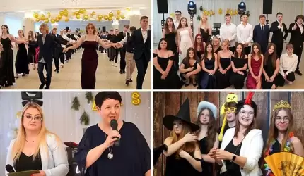 To był bal! Średzcy ósmoklasiści hucznie pożegnali swoje szkoły