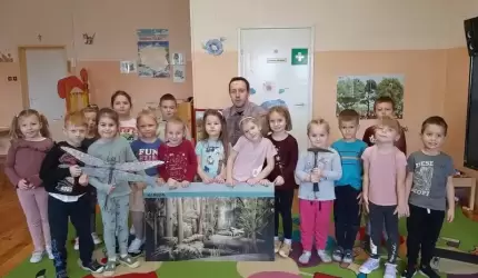 Geolog – Przedszkolaki z Ciechowa poznają ciekawe zawody