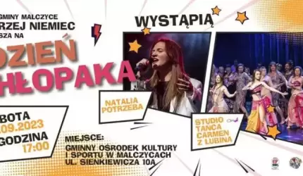 Wójt Gminy Malczyce zaprasza na Gminny Dzień Chłopaka