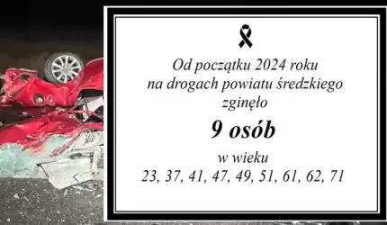 Od początku roku na naszych drogach zginęło 9 osób! Kierowco, noga z gazu!