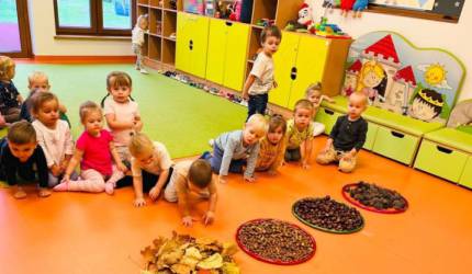 Dary jesieni w średzkim żłobku