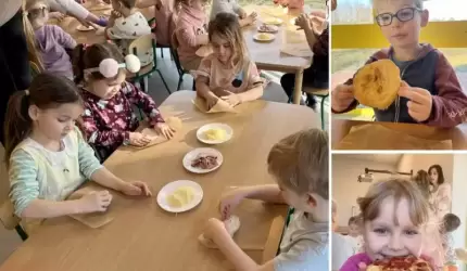 Dzień Pizzy w Przedszkolu w Szczepanowie