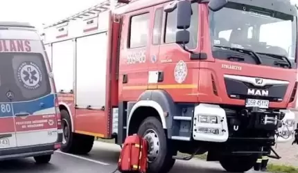 Wypadek! 10-latek z poważnymi obrażeniami trafił do szpitala. Policja apeluje o ostrożność