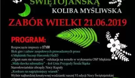 Noc Świętojańska w Zaborze Wielkim