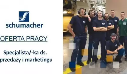 Specjalista/-ka ds. sprzedaży i marketingu - praca w Schumacher Packaging