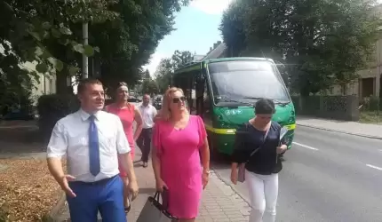 Przedstawiciele gminy Strzelin z wizytą w Środzie Śl.