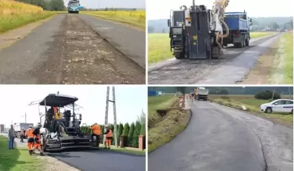 Powiatowe inwestycje drogowe zgodnie z planem