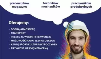 Praca! Dołącz do naszego zespołu!