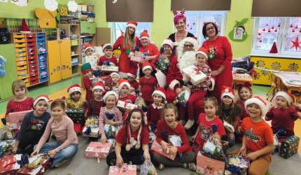 Czas prezentów i uśmiechów – Mikołajki w średzkim Przedszkolu nr 1