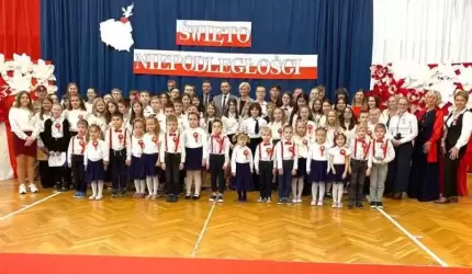 Święto Niepodległości w SP Udanin