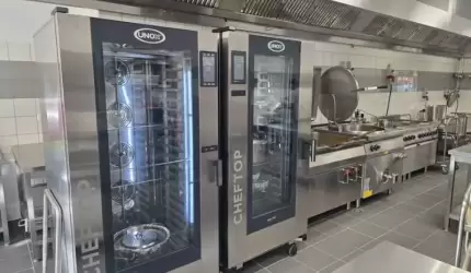 Nowoczesna i dobrze wyposażona kuchnia w ZSP w Lutyni już działa!