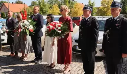 W hołdzie bohaterom – Gmina Udanin uczciła 86. rocznicę wybuchu II wojny światowej