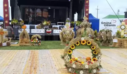 Dożynki Gminy Udanin w Ujeździe Górnym (na żywo)