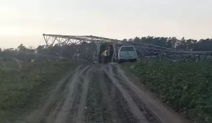 W Rusku runął słup. Co ustaliła prokuratura?