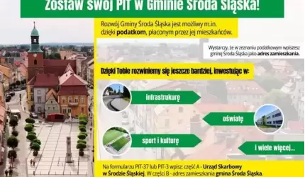 Rozlicz podatek w Gminie Środa Śląska!