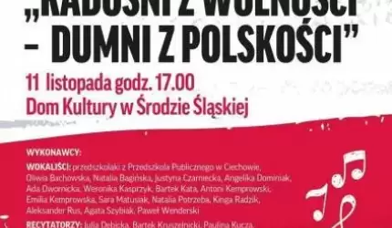 Koncert okazji 100-lecia Niepodległej