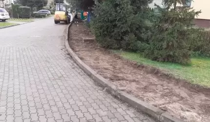 Wykonawca rozpoczął prace na ul. Skłodowskiej-Curie i Baczyńskiego