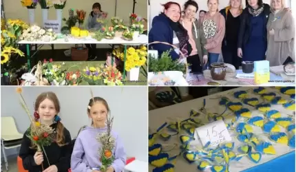 Kiermasz Wielkanocny w Wilkszynie z charytatywnym przesłaniem [zdjęcia]