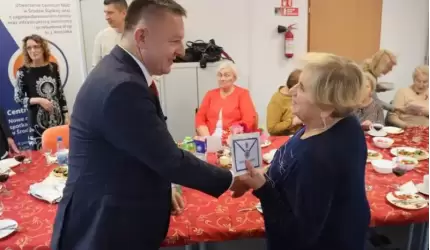 Z wizytą w Klubie Seniora w Centrum NGO