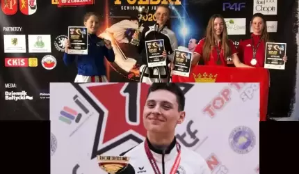 Hanna Burzańska i Jakub Filozof w gronie Najlepszych z Najlepszych w Taekwon-do