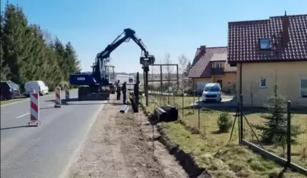 W Miękini ruszyła budowa dwóch przejść dla pieszych