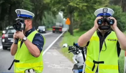 Policyjne działania "Prędkość" na drogach powiatu średzkiego